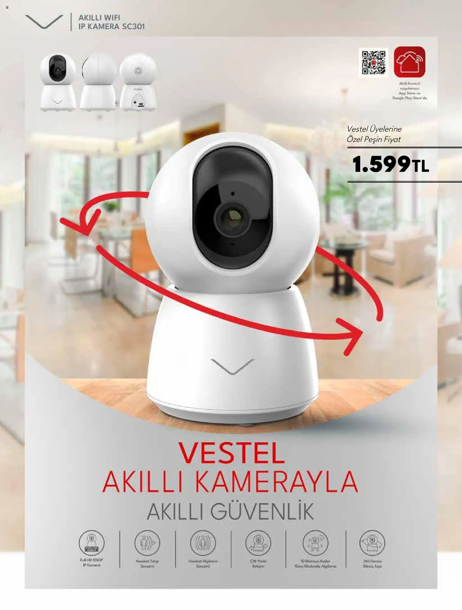 Vestel - Ankastre Ürünler - 04.11.2025 tarihinden itibaren geçerlidir | Sayfa: 4 | Ürünler: Kamera