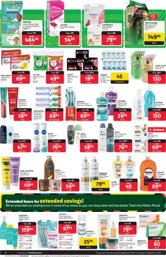 New Makro catalogue – valid from 01.09.2025 | Page: 6 | Products: Box, Shower, Antiperspirant, Toothpaste