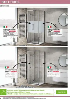 Anteprima del volantino Catalogo Business 2025 Leroy Merlin valido a partire dal 02.06.2025 | Pagina: 14 | Prodotti: Box doccia, Doccia