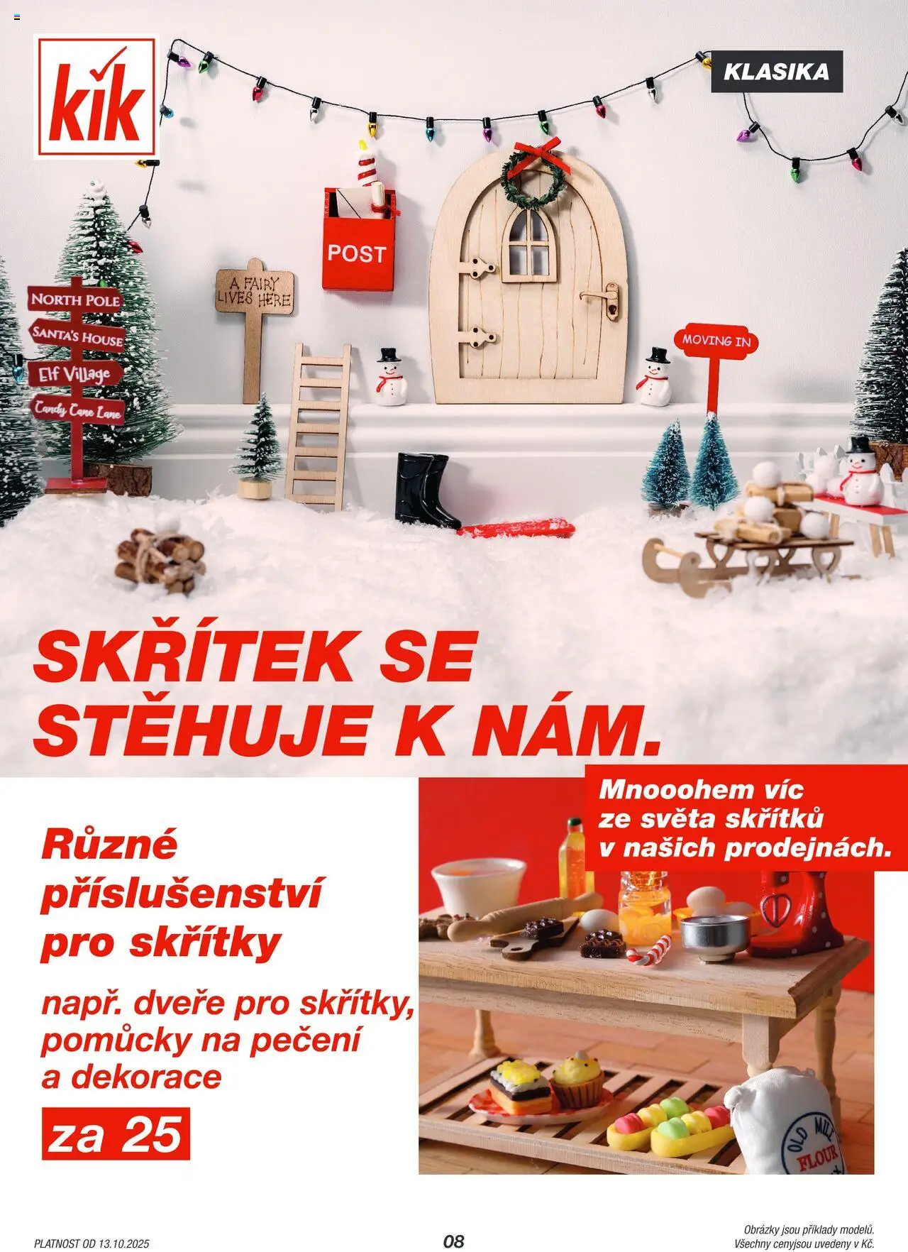 Kik leták od 13.10.2025 | Strana: 8 | Produkty: Dekorace