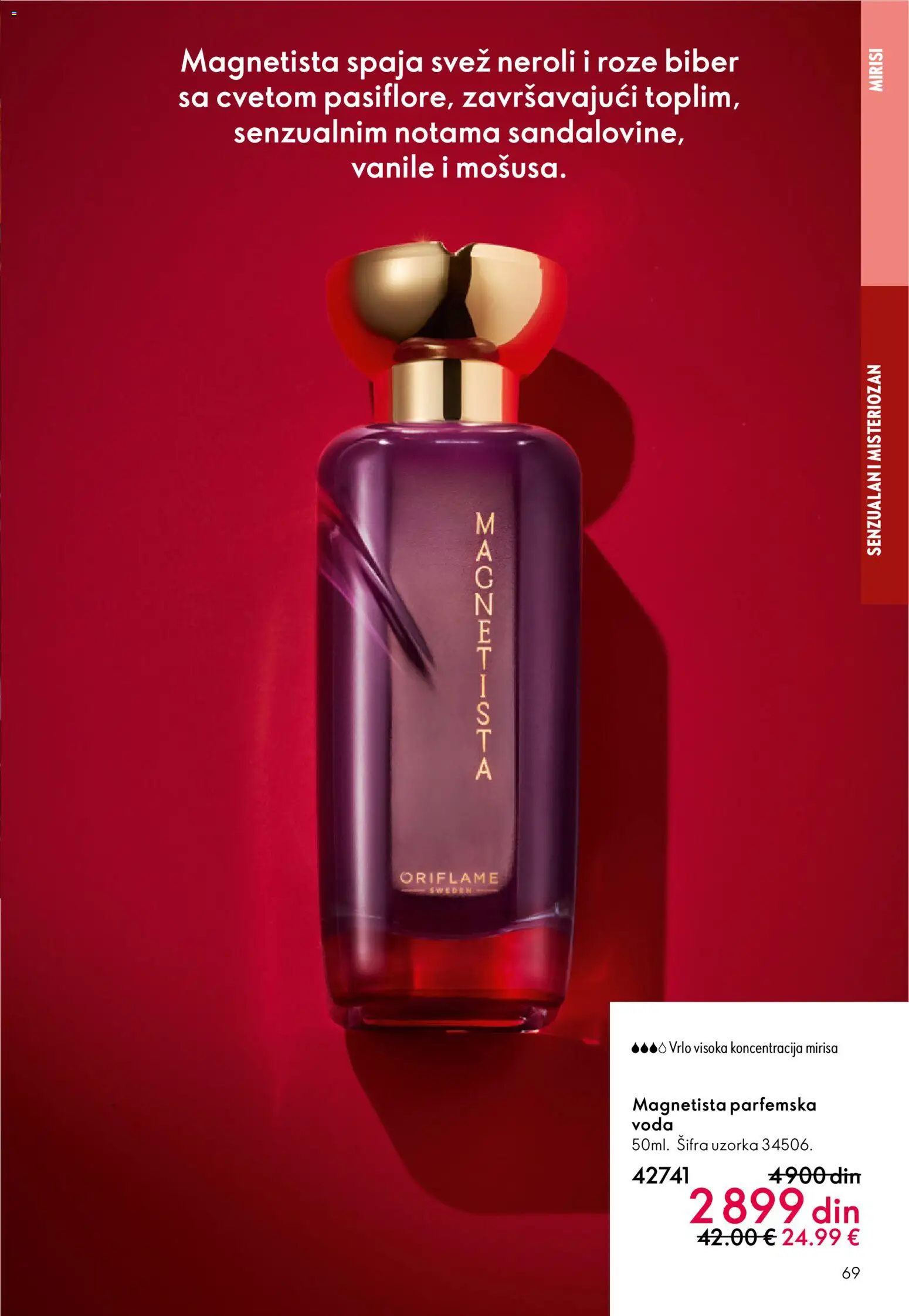Oriflame katalog - važi od 31.12.2025 | Strana: 69 | Proizvode: Voda