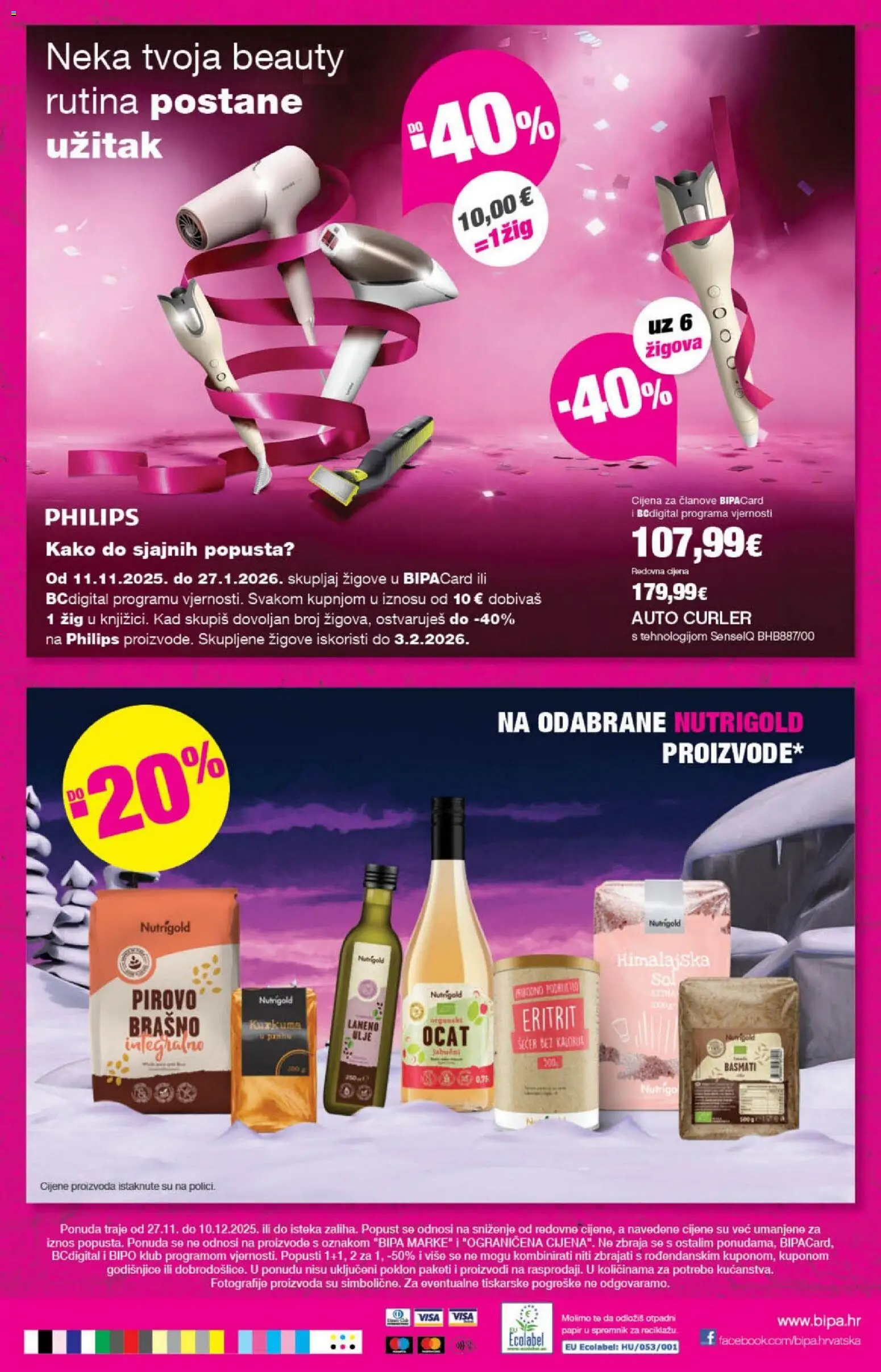 Bipa katalog | vrijedi od 27.11.2025 | Stranica: 33 | Proizvodi: Jabučni ocat, Ulje, Ocat, Sol