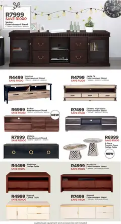 House and Home specials catalogue – valid from 03.11.2025 | Page: 7 | Products: Coffee table, Table, Coffee
