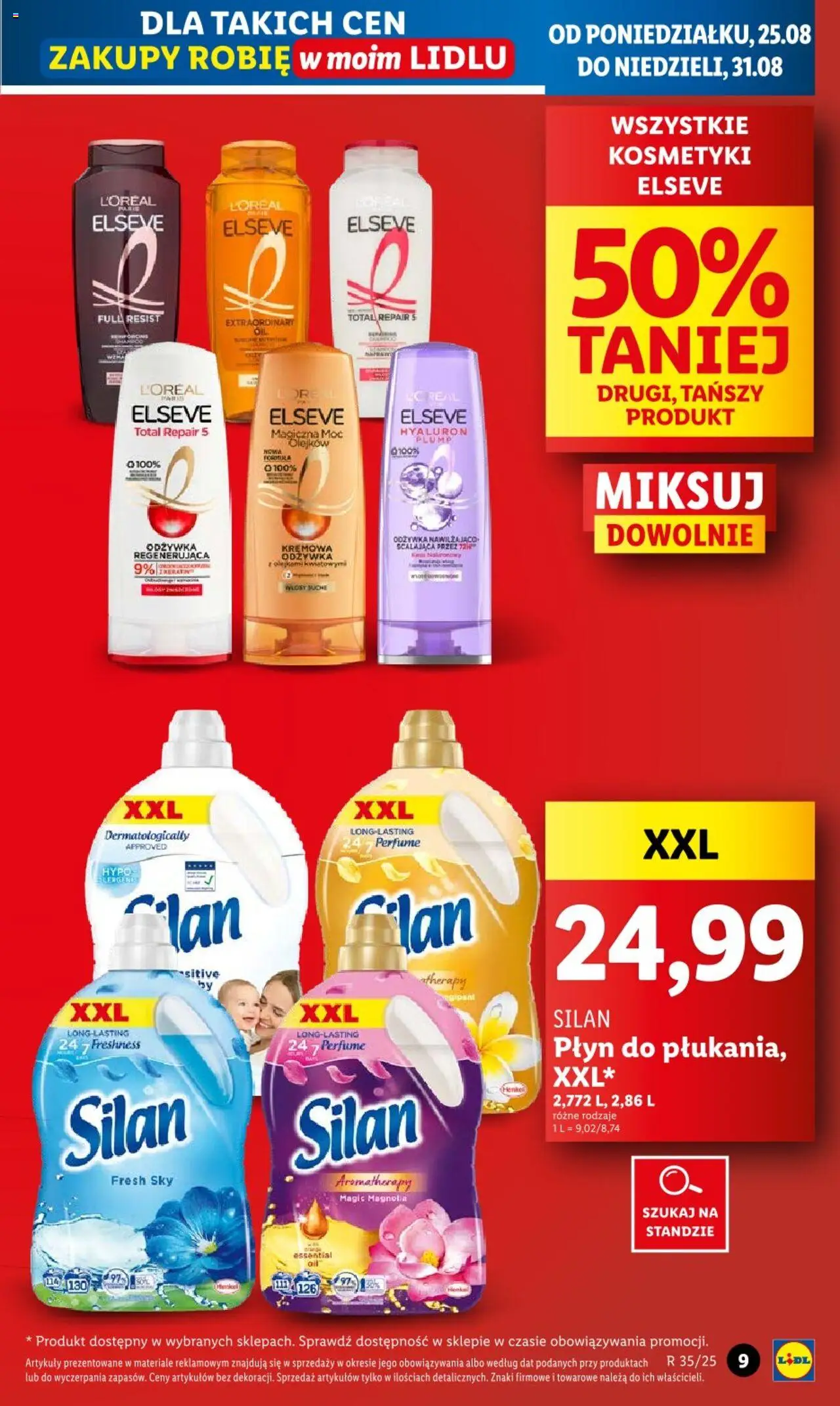 Lidl Gazetka od 25.08.2025 | Strona: 9