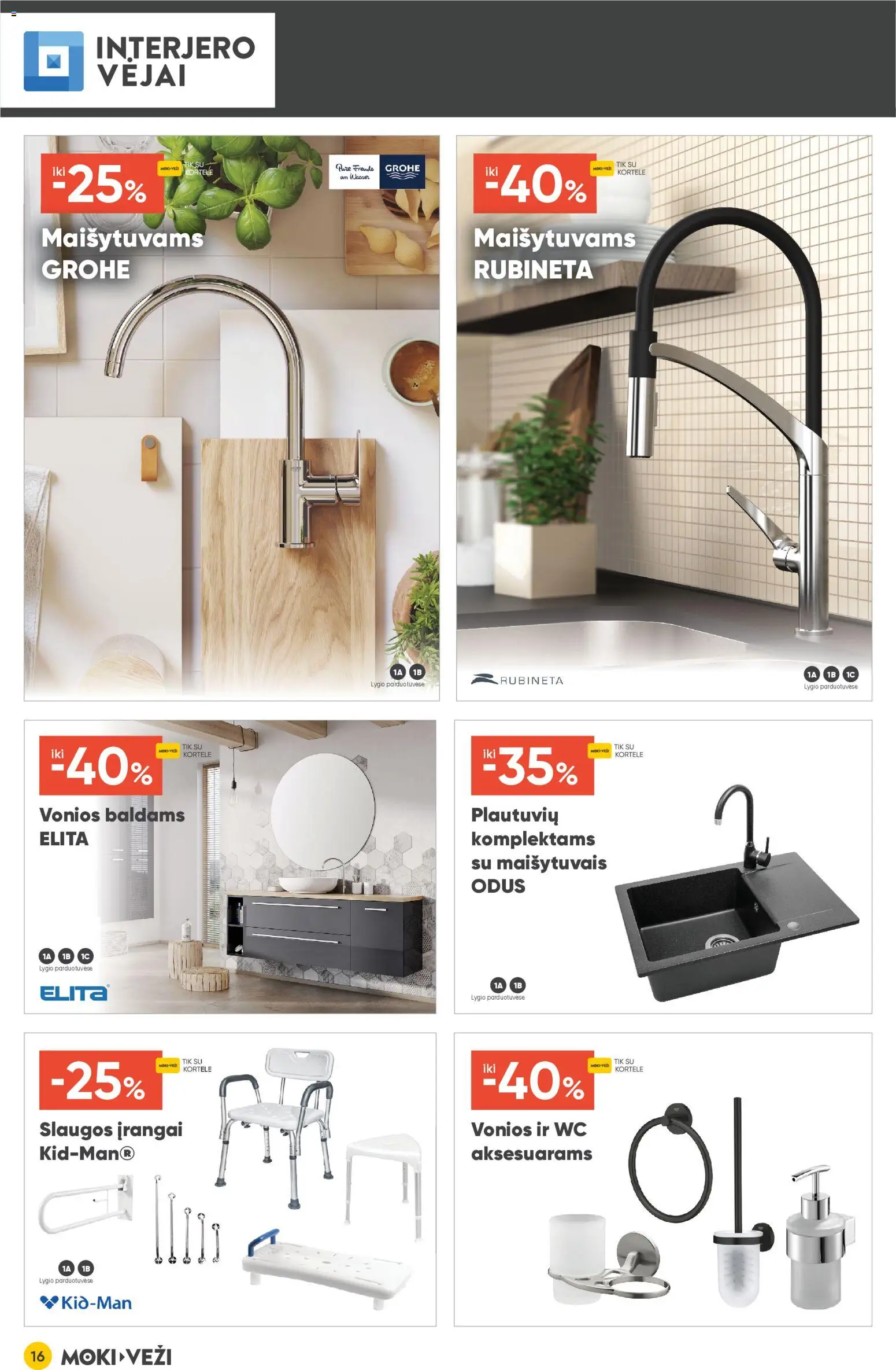 MOKI VEŽI akcijos nuo 11.12.2025 | Puslapis: 16 | Prekių: Wc