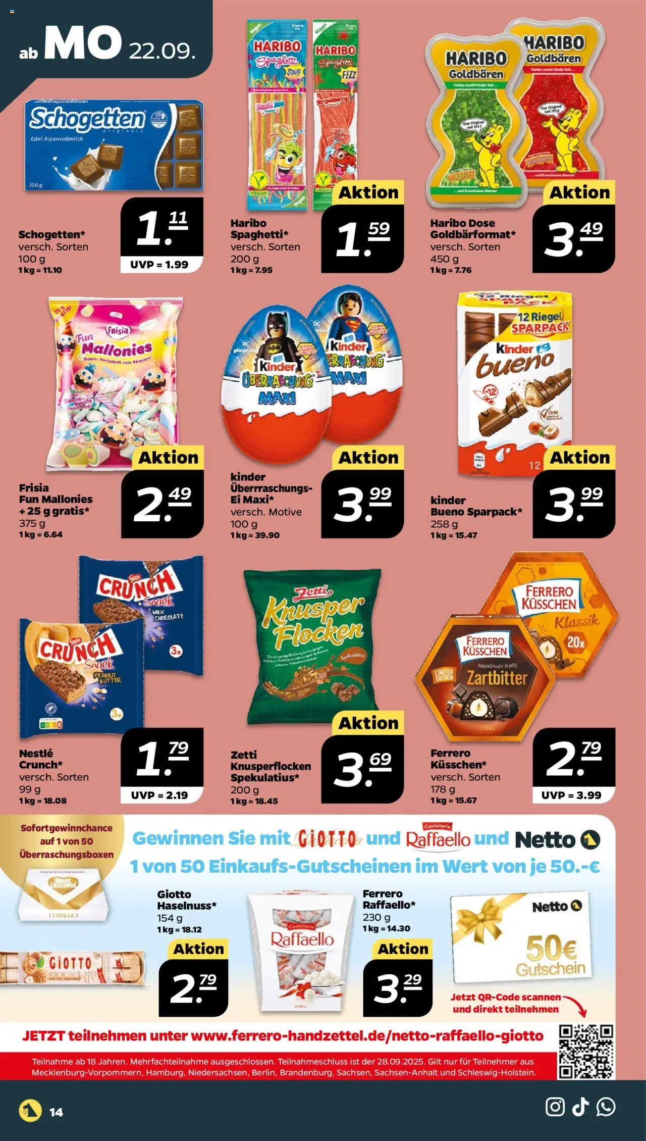 Netto Prospekt 	 – gültig ab 21.09.2025 | Seite: 14