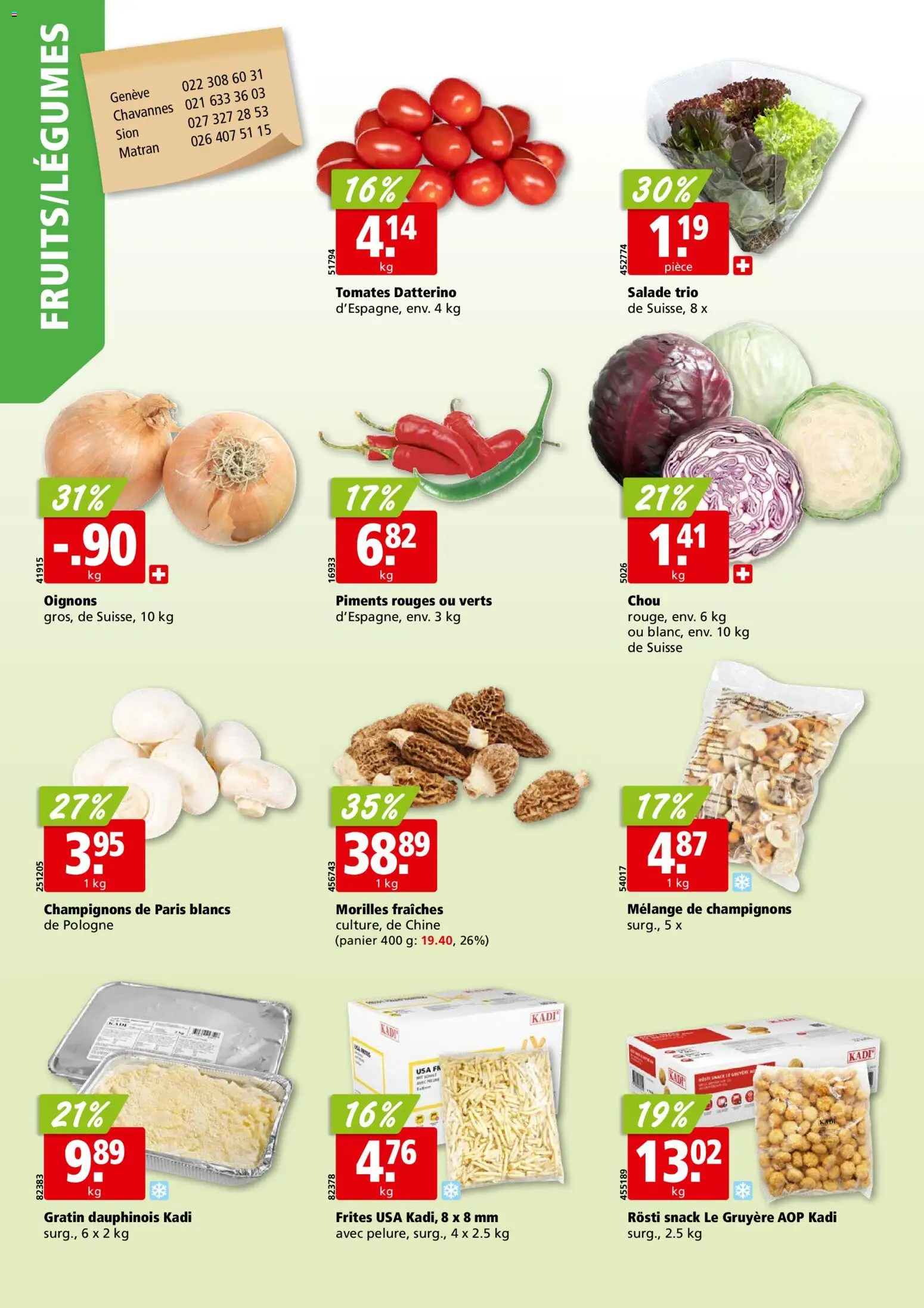 Aligro Aktionen Chavannes, Matran, Genève, Sion – gültig ab 09.02.2026 | Seite: 2