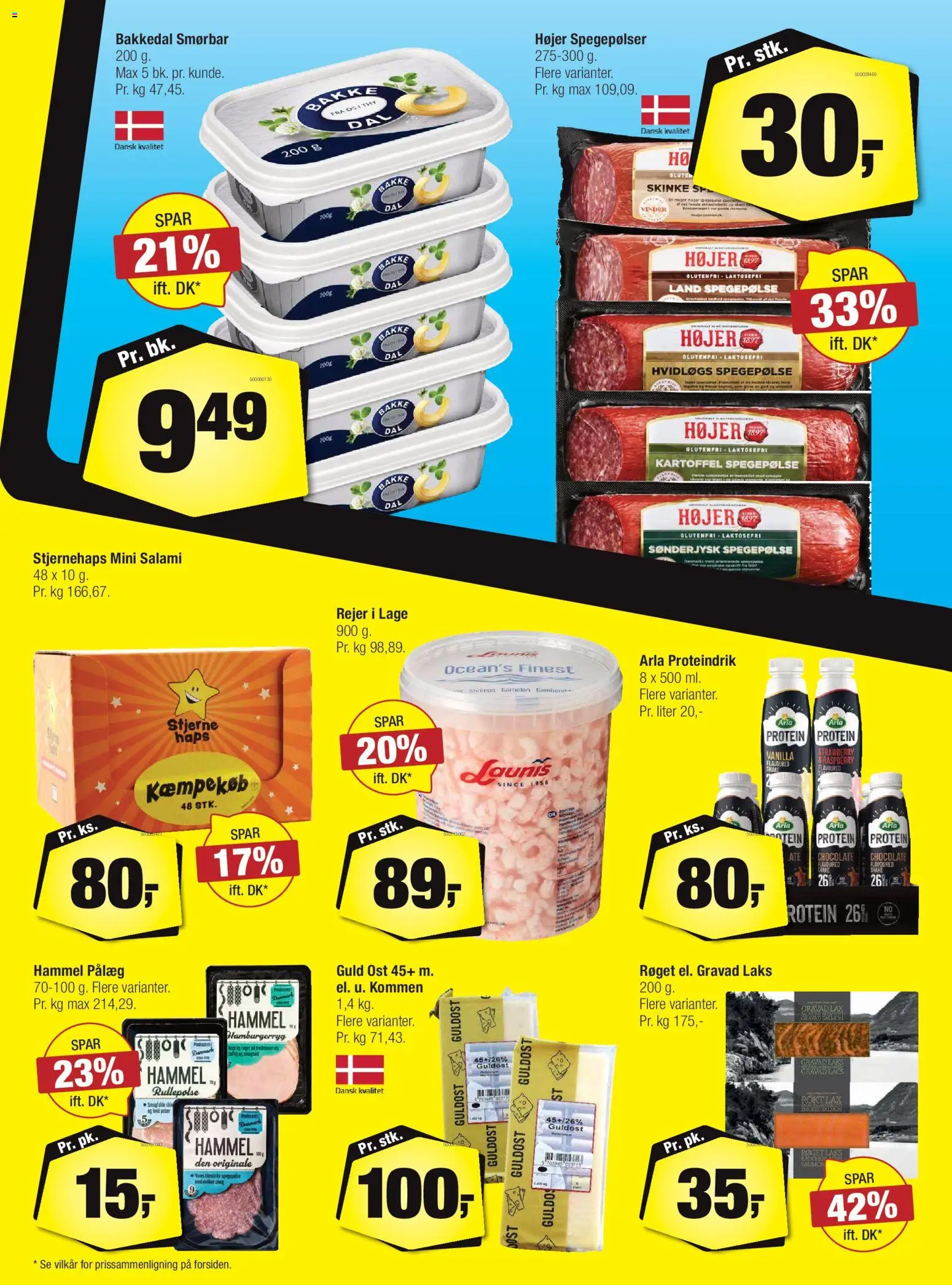 Calle tilbudsavis – gyldig fra 05.11.2025 | Side: 11 | Produkter: Skinke, Spegepølse, Rullepølse, Hamburgerryg