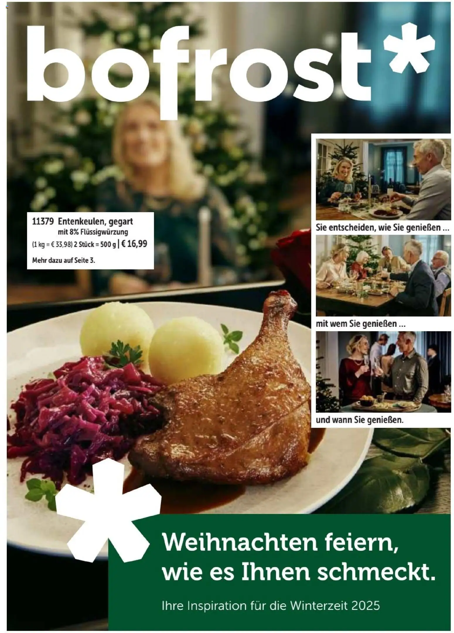 Bofrost Weihnachten 2025 – gültig ab 23.10.2025 | Seite: 1