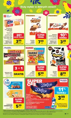 Pogląd oferty "Carrefour gazetka" - ważna od 30.03.2026 | Strona: 41 | Produkty: Żelki, Czekolada, Ciastka, Krówki