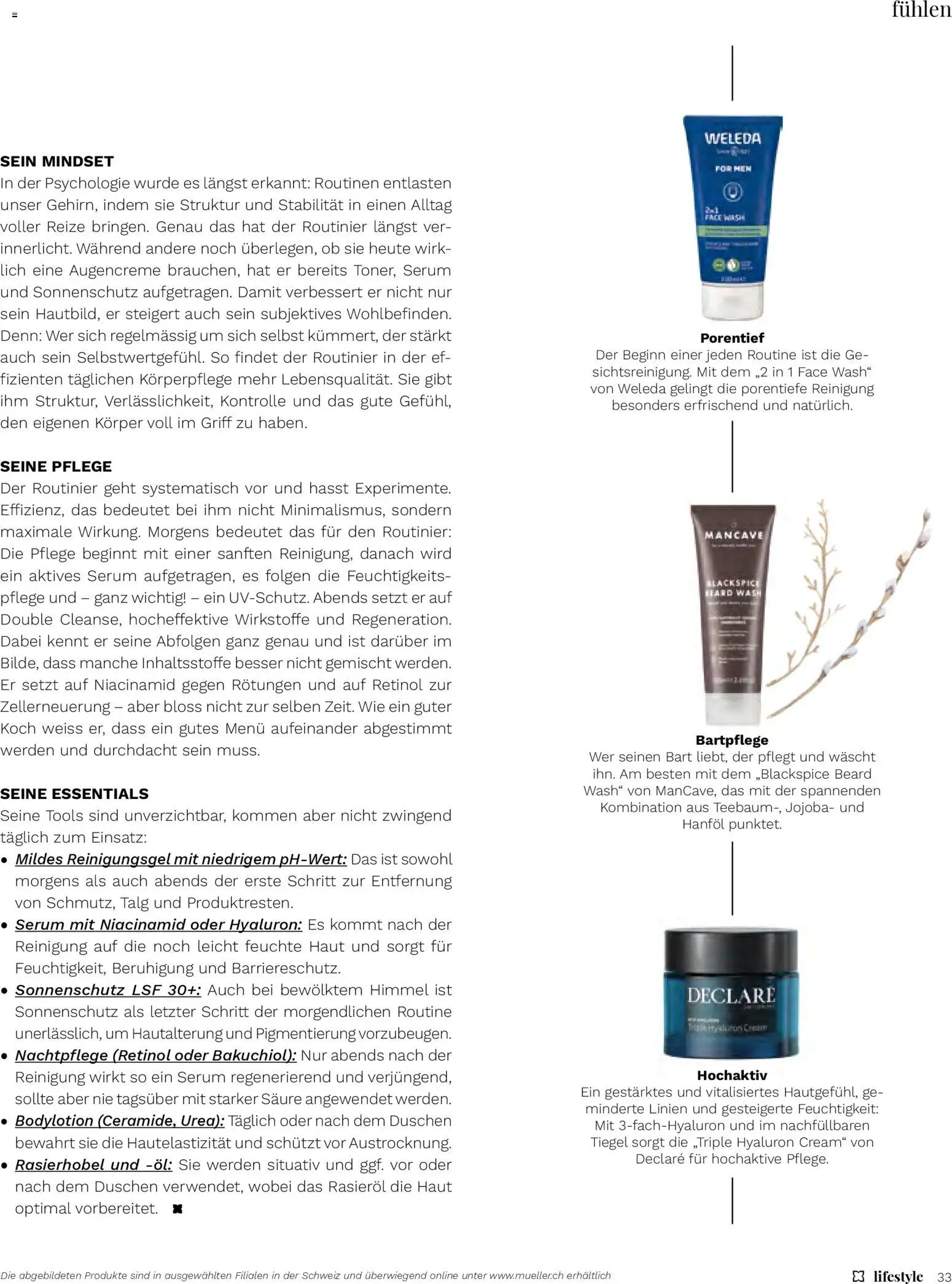 Müller aktionen Magazin – gültig ab 01.03.2026 | Seite: 33 | Produkte: Serum, Bartpflege, Öl
