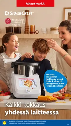 Lidl-mainoslehti voimassa 06.04.2026 alkaen