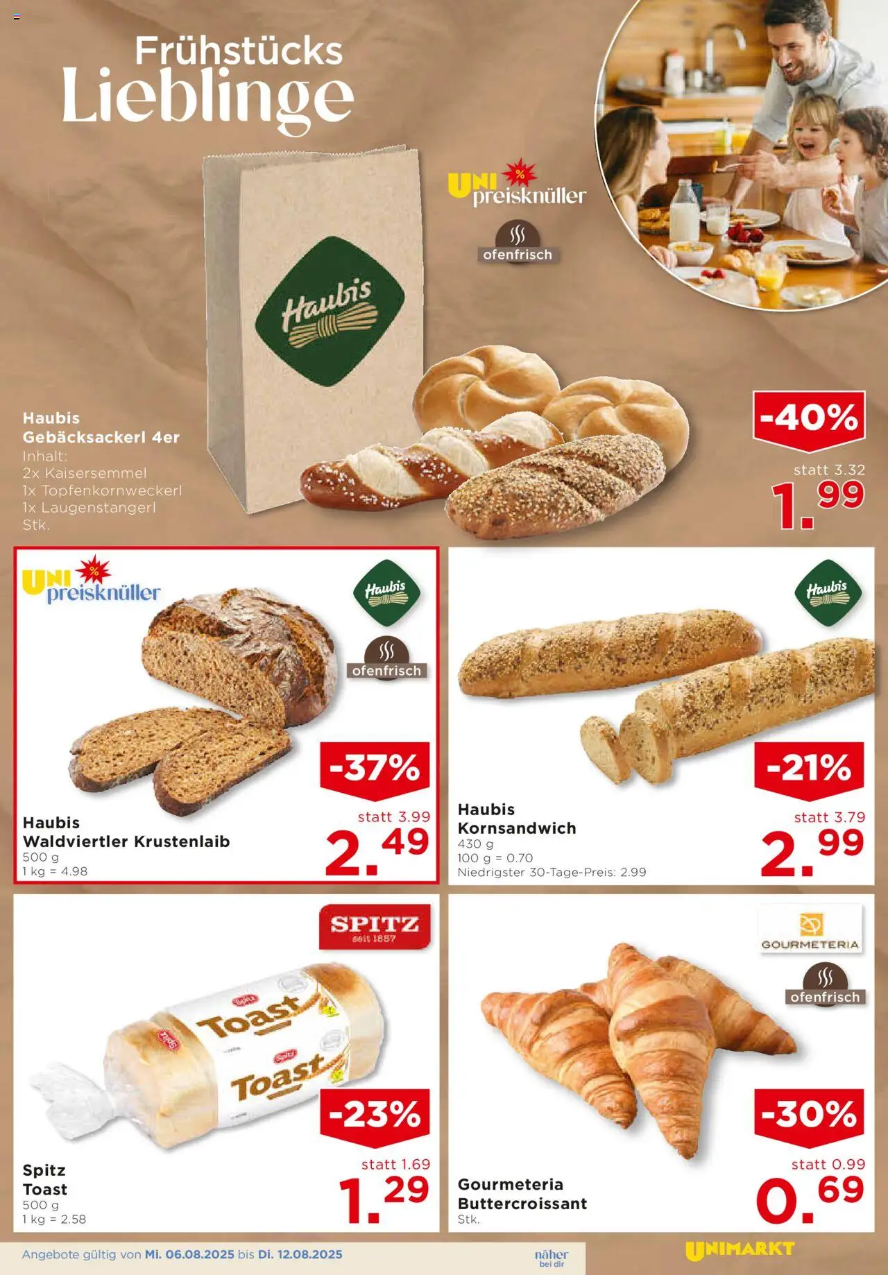 Unimarkt - Broschüre gültig ab 06.08.2025 | Seite: 3
