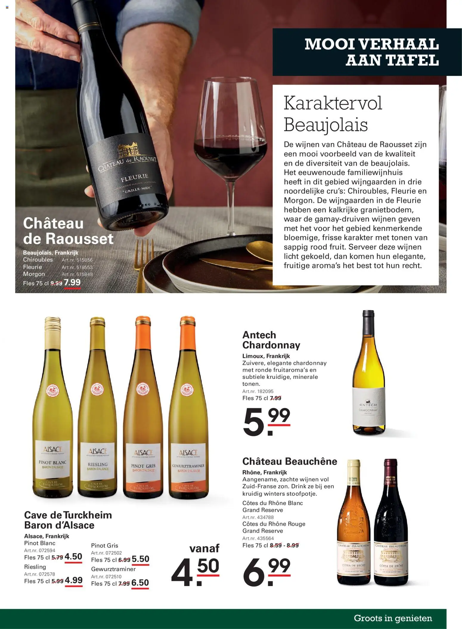 {H1} | Pagina: 73 | Producten: Fles, Tafel