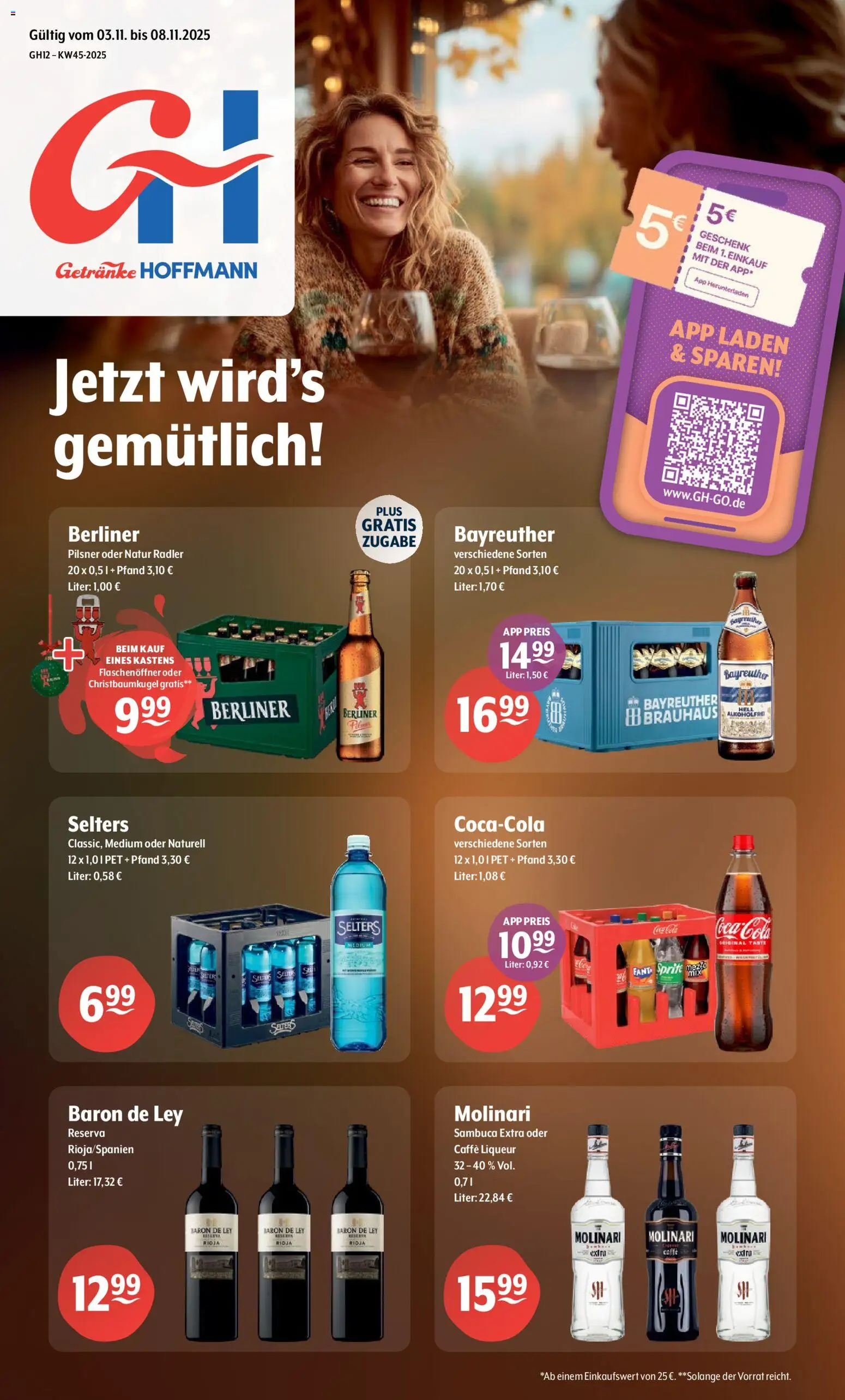 Getränke Hoffmann - Brandenburg – gültig ab 03.11.2025 | Seite: 1