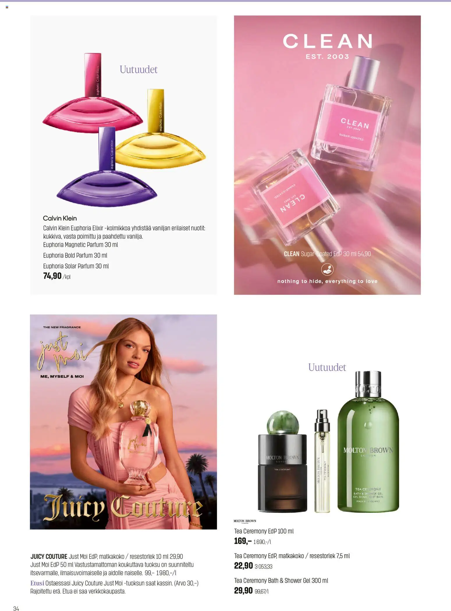 Sokos tarjoukset – voimassa 02.03.2026 alkaen | Sivu: 34 | Tuotteet: Tuoksu