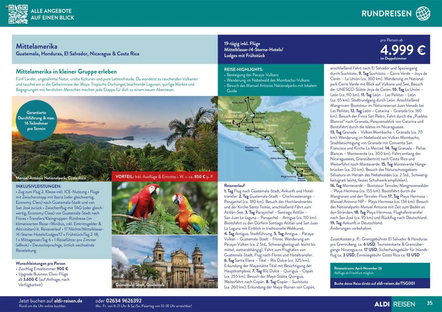 Aldi Reisen Traumreisen – gültig ab 01.11.2025 | Seite: 35 | Produkte: Uhr