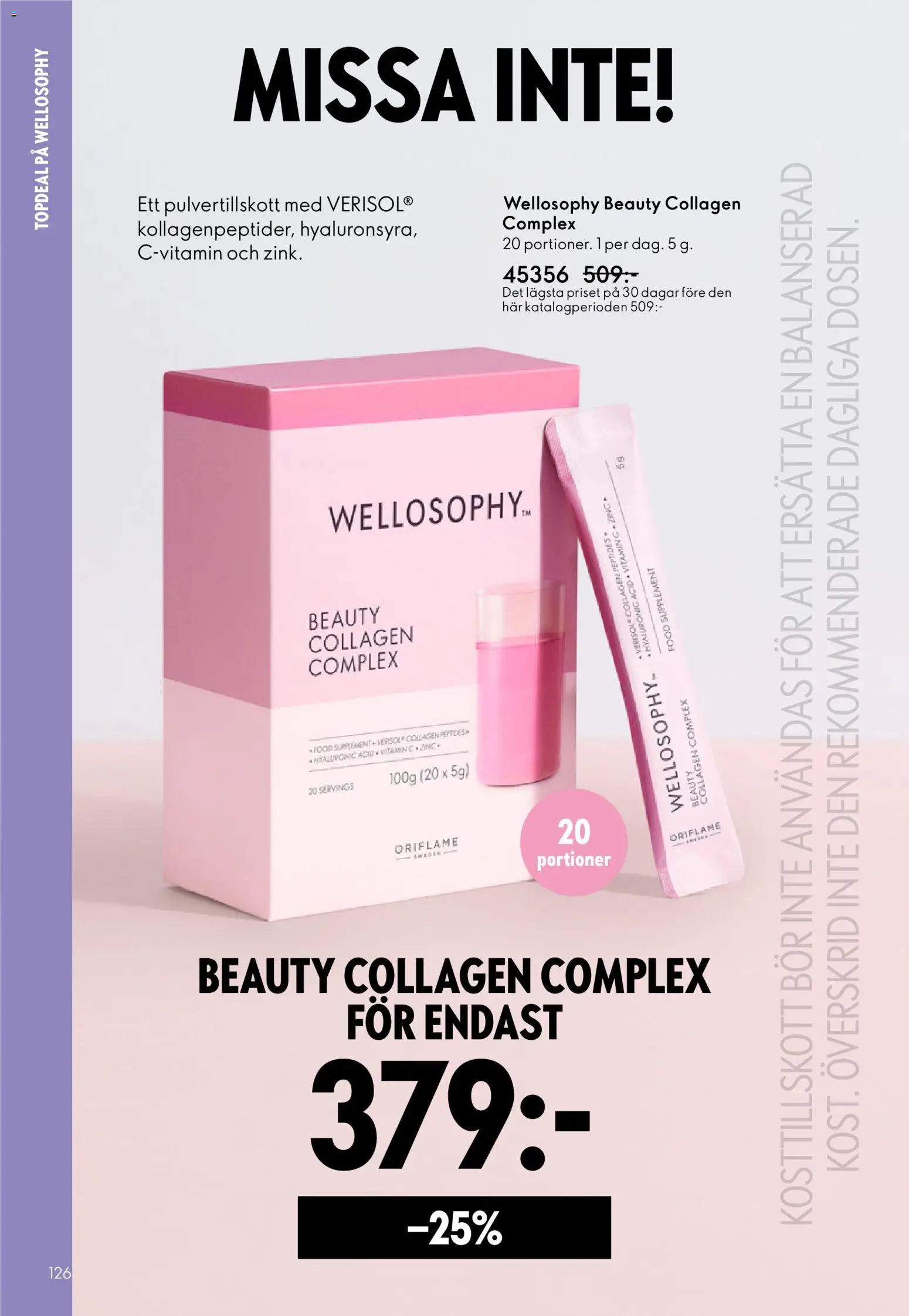 Oriflame reklamblad aktuell från 11.03.2026 | Sida: 126