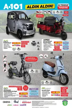 A101 Katalog Aldın Aldın - 24.07.2025 tarihinden itibaren geçerlidir | Sayfa: 10 | Ürünler: Lastik, Ağırlık