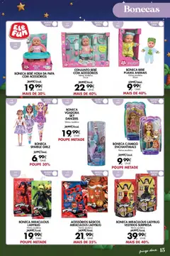 Pré-visualização Pingo Doce - Brinquedos Natal Açores  válido de 04.12.2025 | Página: 15 | Produtos: Vestidos