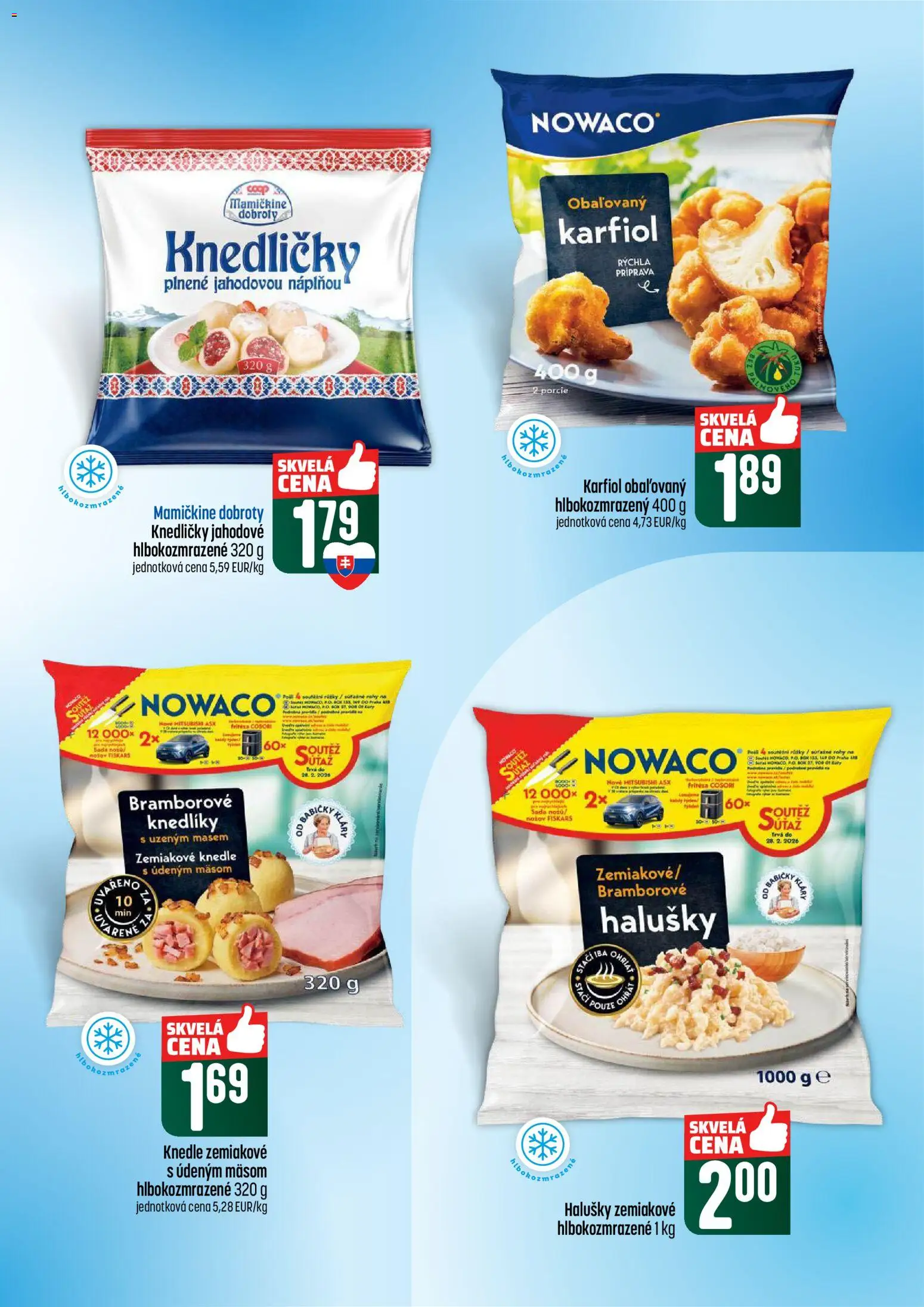 Nové COOP Jednota akcie – leták je platný od 08.01.2026 | Strana: 21 | Produkty: Fritéza, Karfiol
