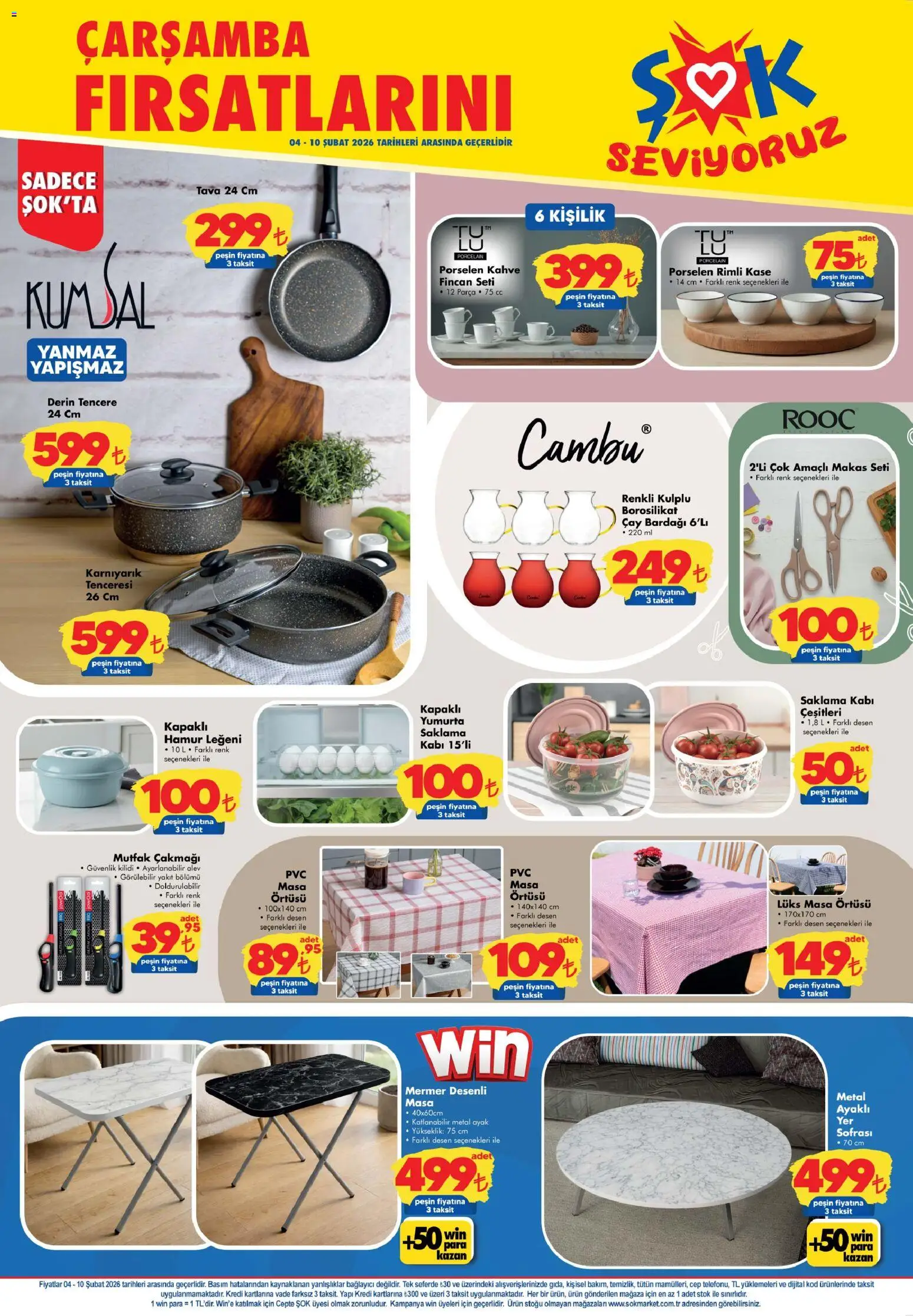 Şok Market Katalog - 04.02.2026 tarihinden itibaren geçerlidir | Sayfa: 6