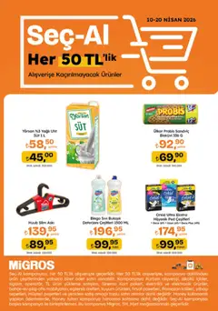 16.04.2026 tarihinden itibaren geçerli olan Migros kataloğu önizlemesi | Sayfa: 6