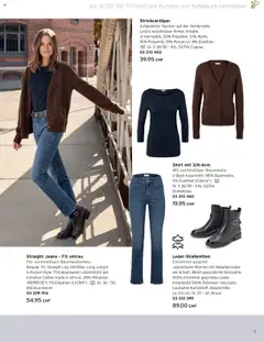 Tchibo Aktionen Herbst ab 24.09.2025 gültig | Seite: 7 | Produkte: Jeans, Shirt