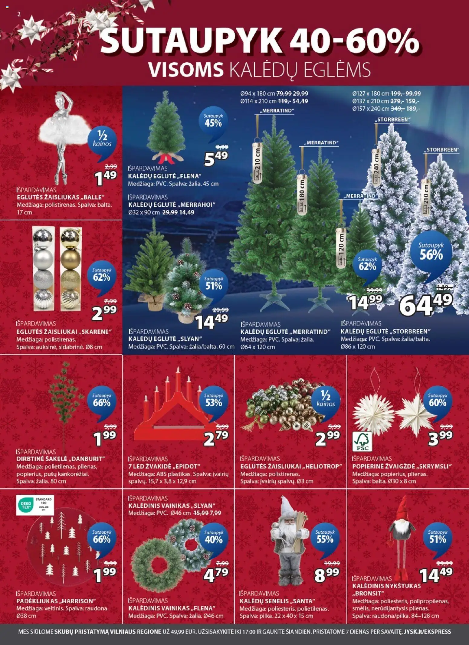 JYSK akcijos nuo 16.12.2025 | Puslapis: 2