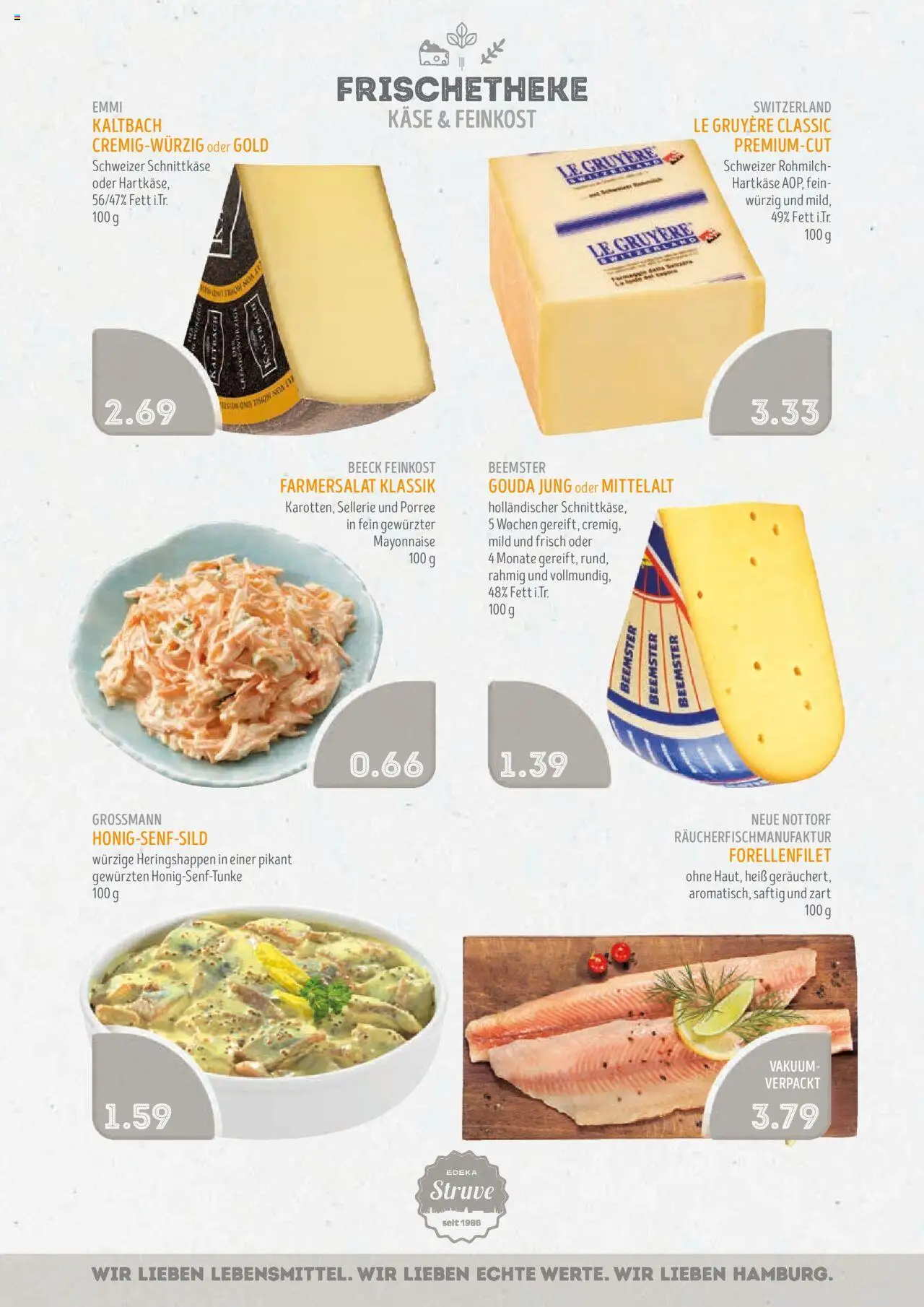 Edeka Struve Prospekt 	 - gültig ab dem 25.08.2025 | Seite: 3 | Produkte: Käse, Gouda, Mayonnaise