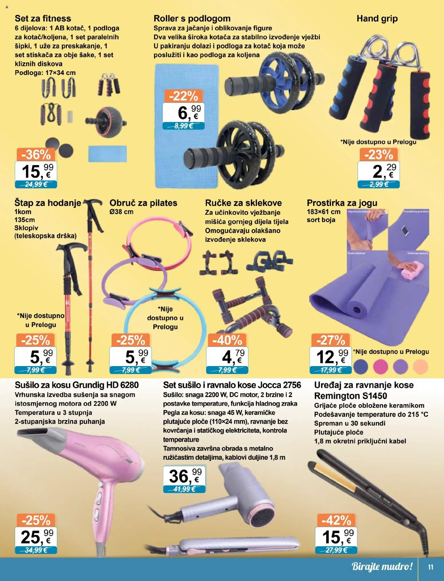 KTC katalog | vrijedi od 04.03.2026 | Stranica: 6 | Proizvodi: Pegla, Sušilo za kosu, Pegla za kosu, Kabel