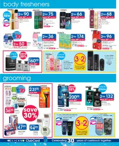 Clicks Specials │ valid from 07.08.2025 | Page: 40 | Products: Shower, Body spray, Body wash, Lotion