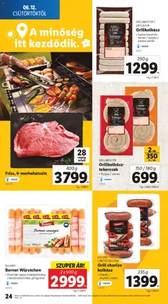 Lidl akciós ujság - amely érvényes a következő dátumtól: 12.06.2025 | Oldal: 24