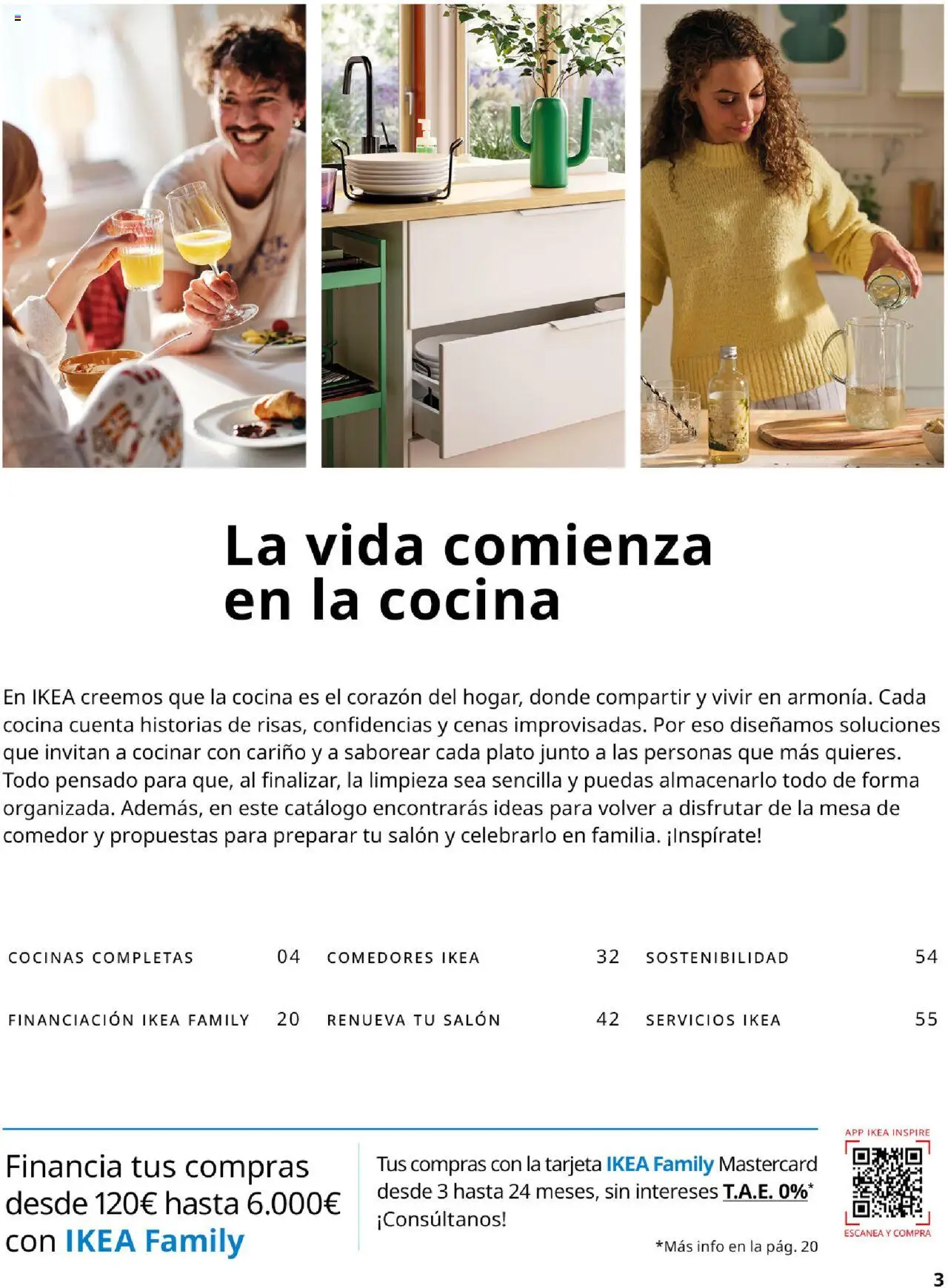 Catálogo IKEA La vida comienza en la cocina │ válido desde el 18.09.2025 | Página: 3 | Productos: Cocina, Mesa