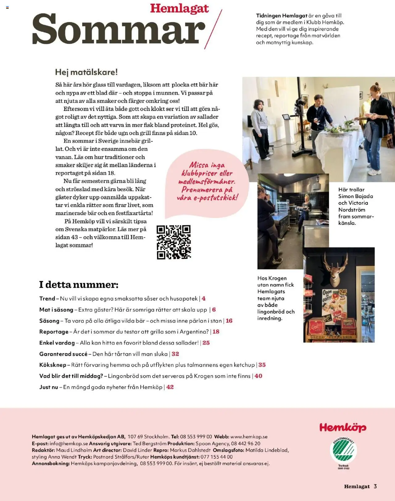Hemköp reklamblad aktuell från 01.09.2025 | Sida: 3 | Produkter: Grill, Ketchup, Glass
