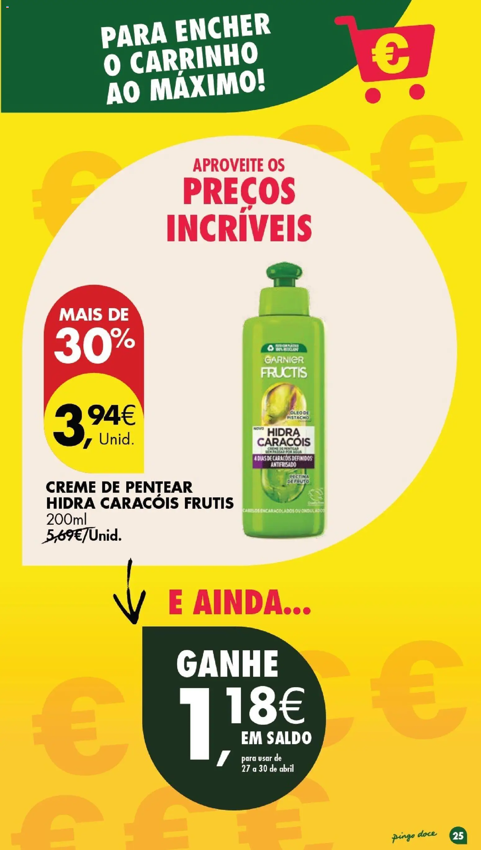 Pingo Doce Poupe este Fim de Semana │ válido de 24.04.2026 | Página: 25 | Produtos: Creme