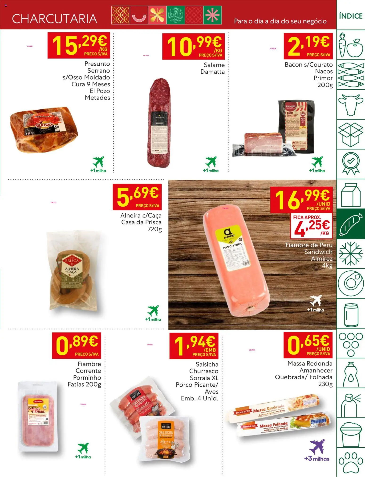 Recheio folheto │ válido de 25.12.2025 | Página: 15 | Produtos: Massa folhada, Salsicha, Salame, Massa