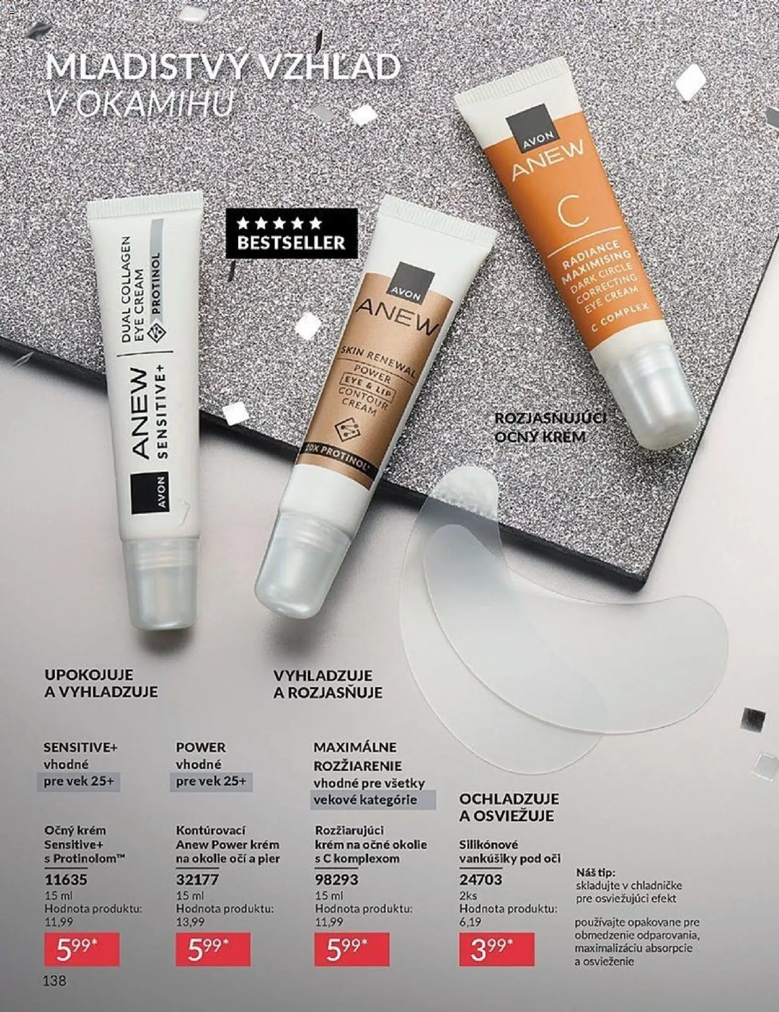 Nové Avon akcie – leták je platný od 01.12.2025 | Strana: 138 | Produkty: Krém