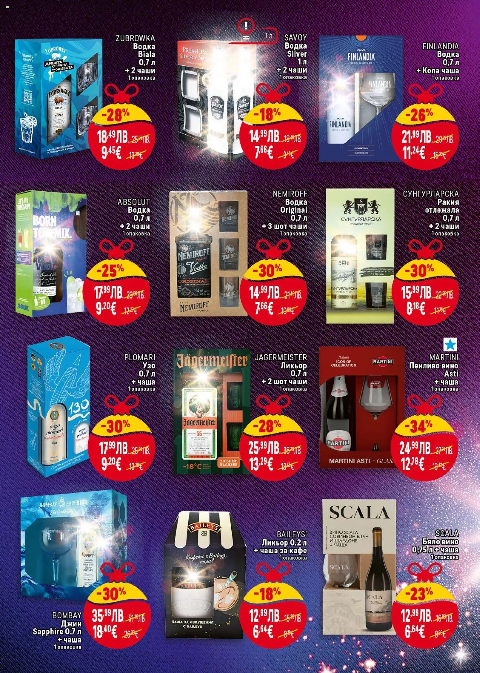 {H1} | Страница: 27 | Продукти: Чаша, Водка, Кафе, Вино