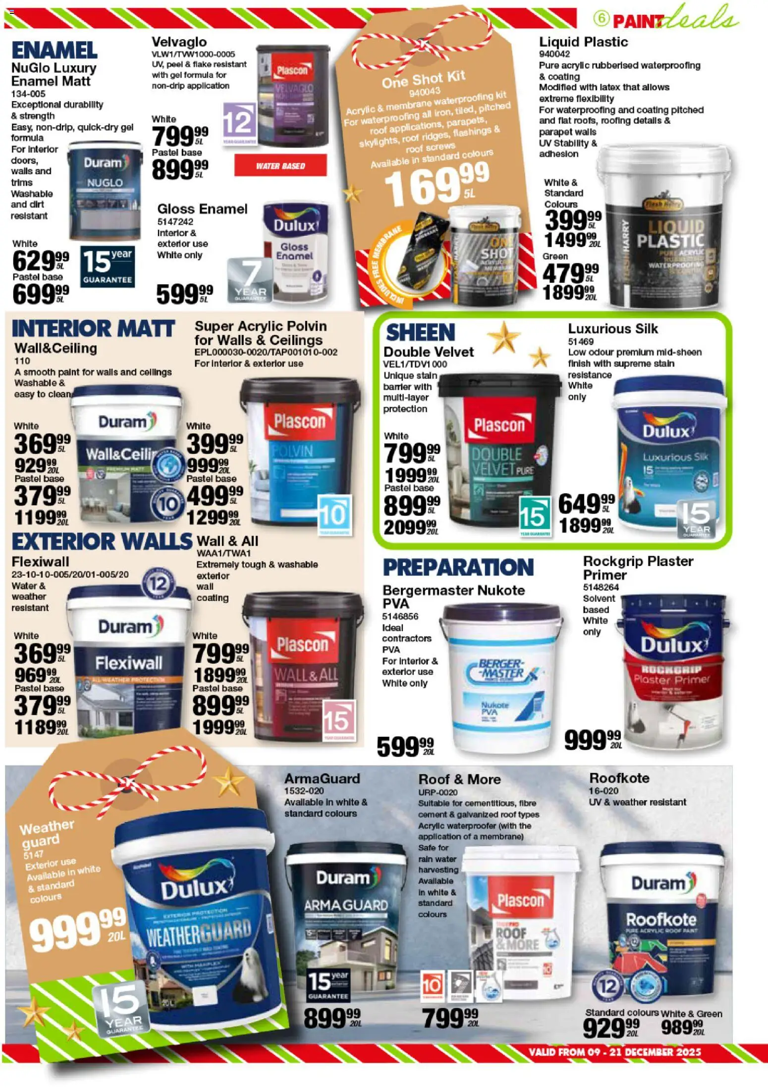 New MICA catalogue – valid from 09.12.2025 | Page: 6 | Products: Gloss, Paint, Enamel, Water