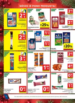 AIBE leidinys galioja nuo 18.12.2025 | Puslapis: 12 | Prekių: Sardelės, Kiaulienos, Dešrelės, Kremas