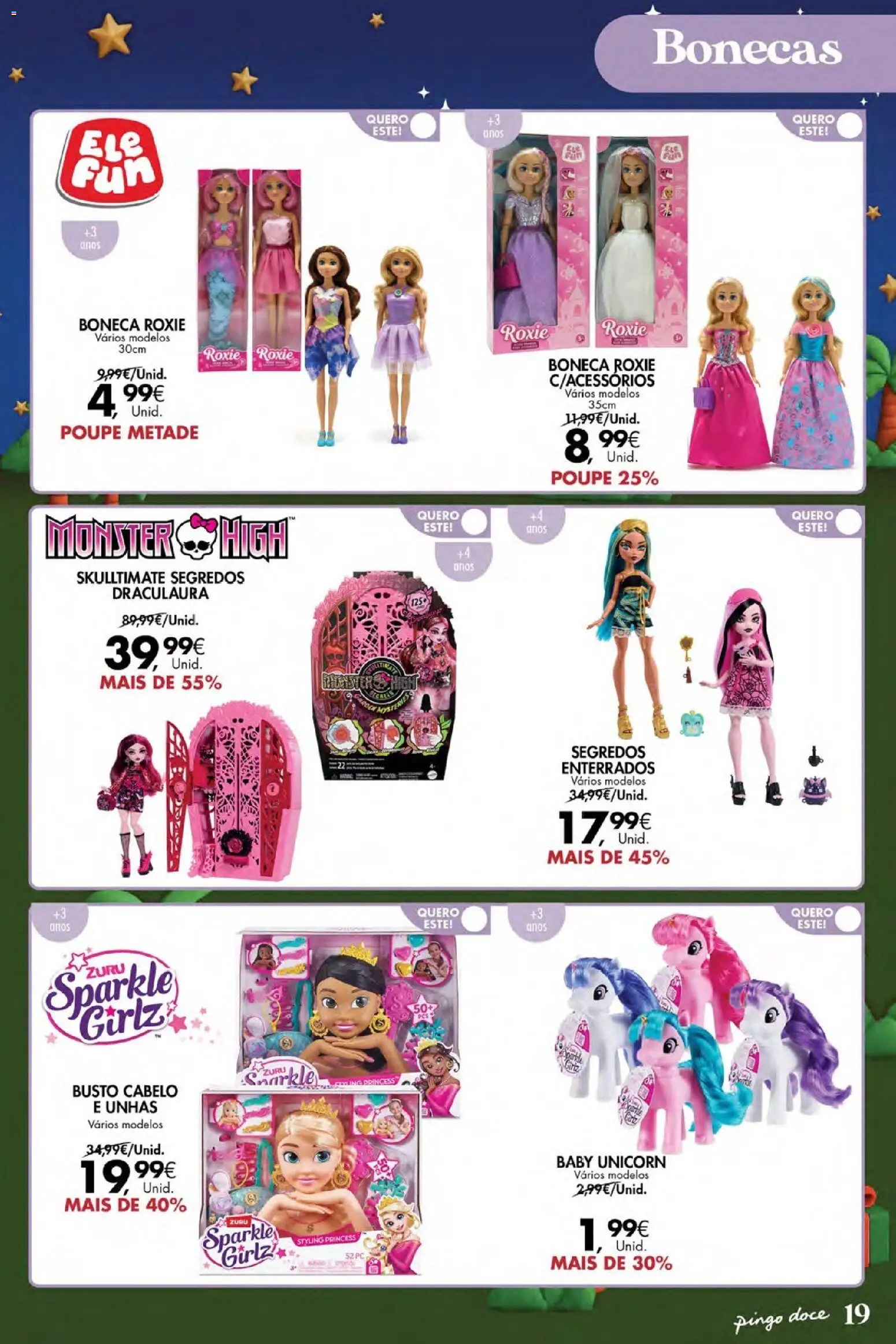 Pingo Doce - Brinquedos Natal Açores  │ válido de 04.12.2025 | Página: 19
