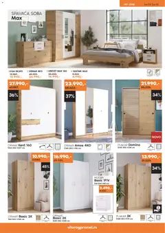 Vitorog katalog - akcija  - pregled Vitorog kataloga - važi od 04.03.2026 | Strana: 11 | Proizvode: Krevet, Ormar, Ogledalo