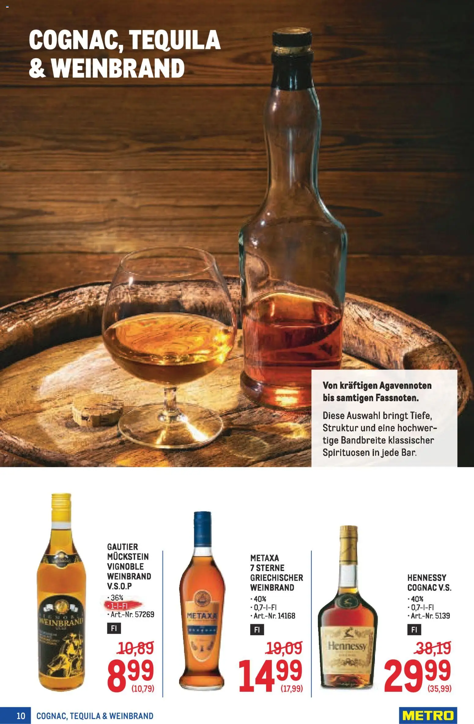 Metro  Wein und Spirituosen Spezial gültig ab 22.01.2026 | Seite: 10