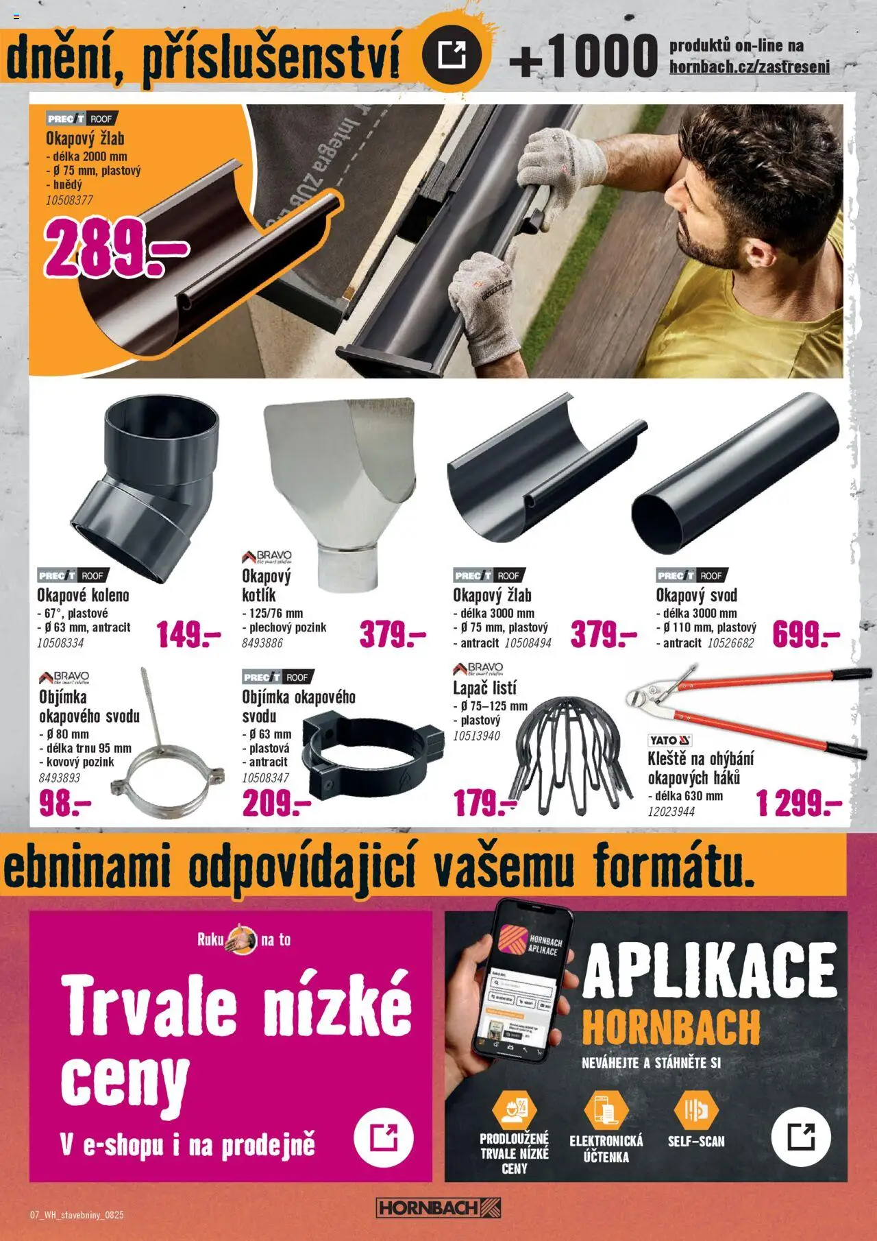 HORNBACH leták - Stavebniny od 20.08.2025 | Strana: 7
