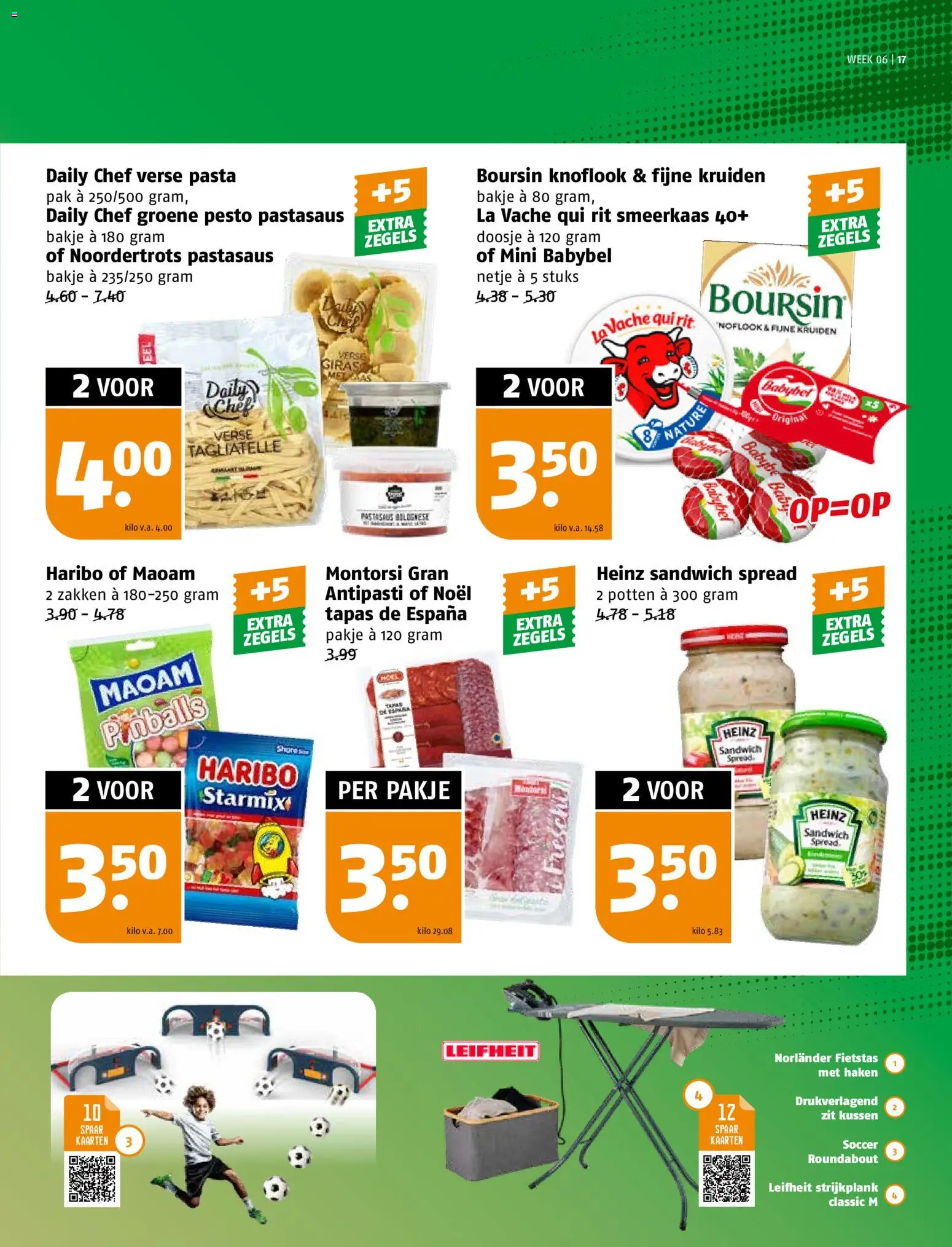 {H1} | Pagina: 17 | Producten: Pasta, Kussen, La, Knoflook