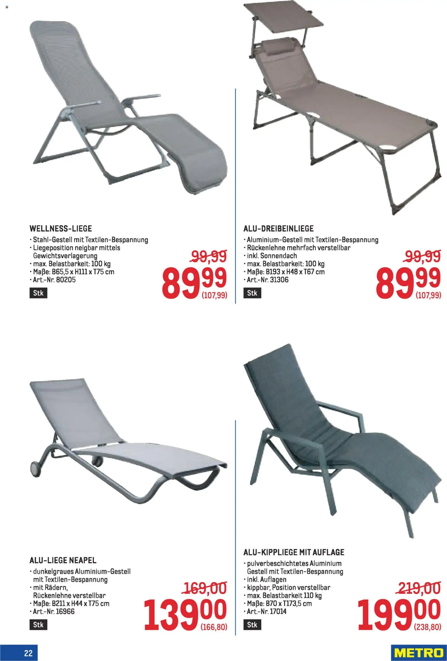 Metro angebote Garten Spezial MP08 gültig ab 02.04.2026 | Seite: 22