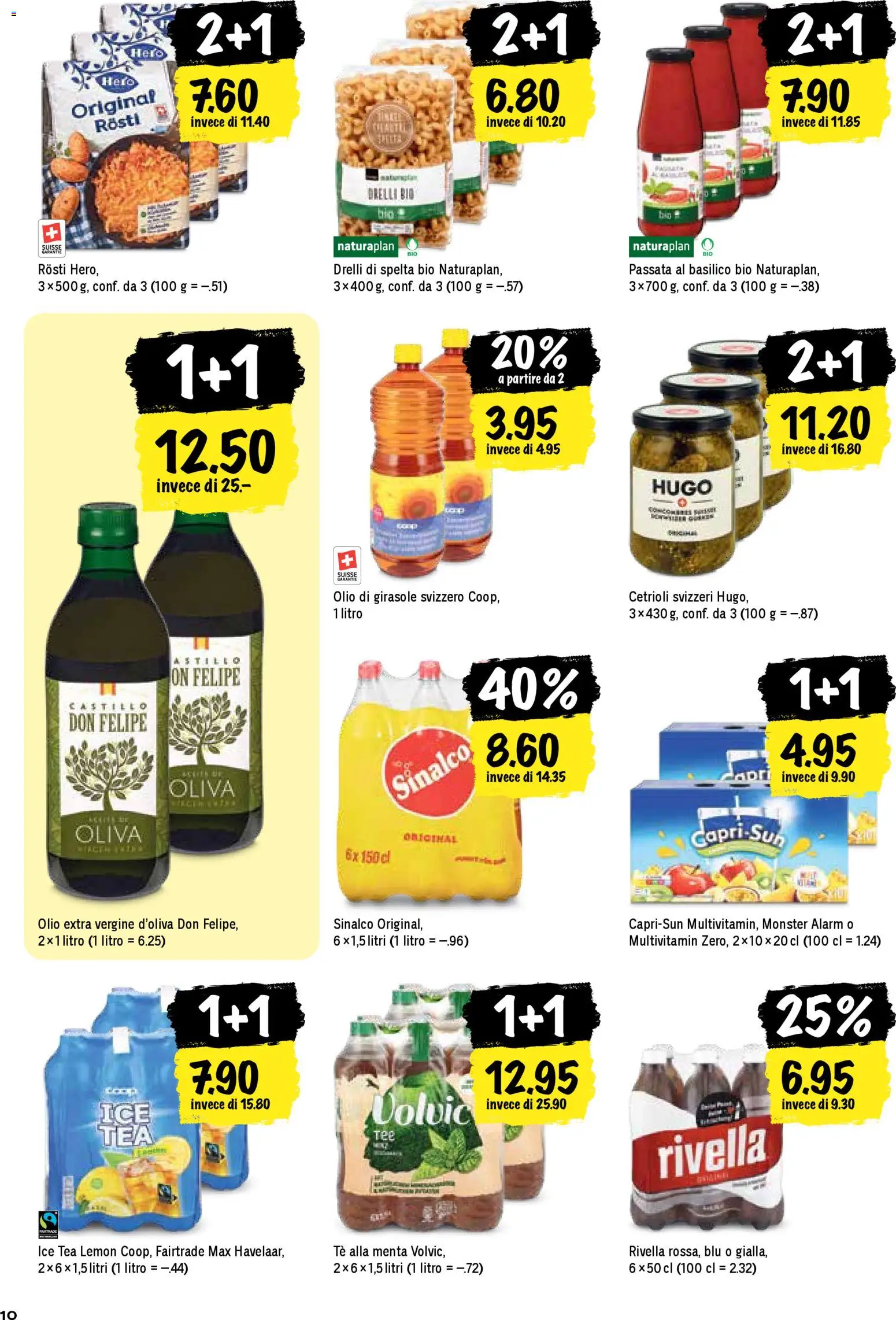 Coop - Una settimana di azioni – gültig ab 29.12.2025 | Seite: 10