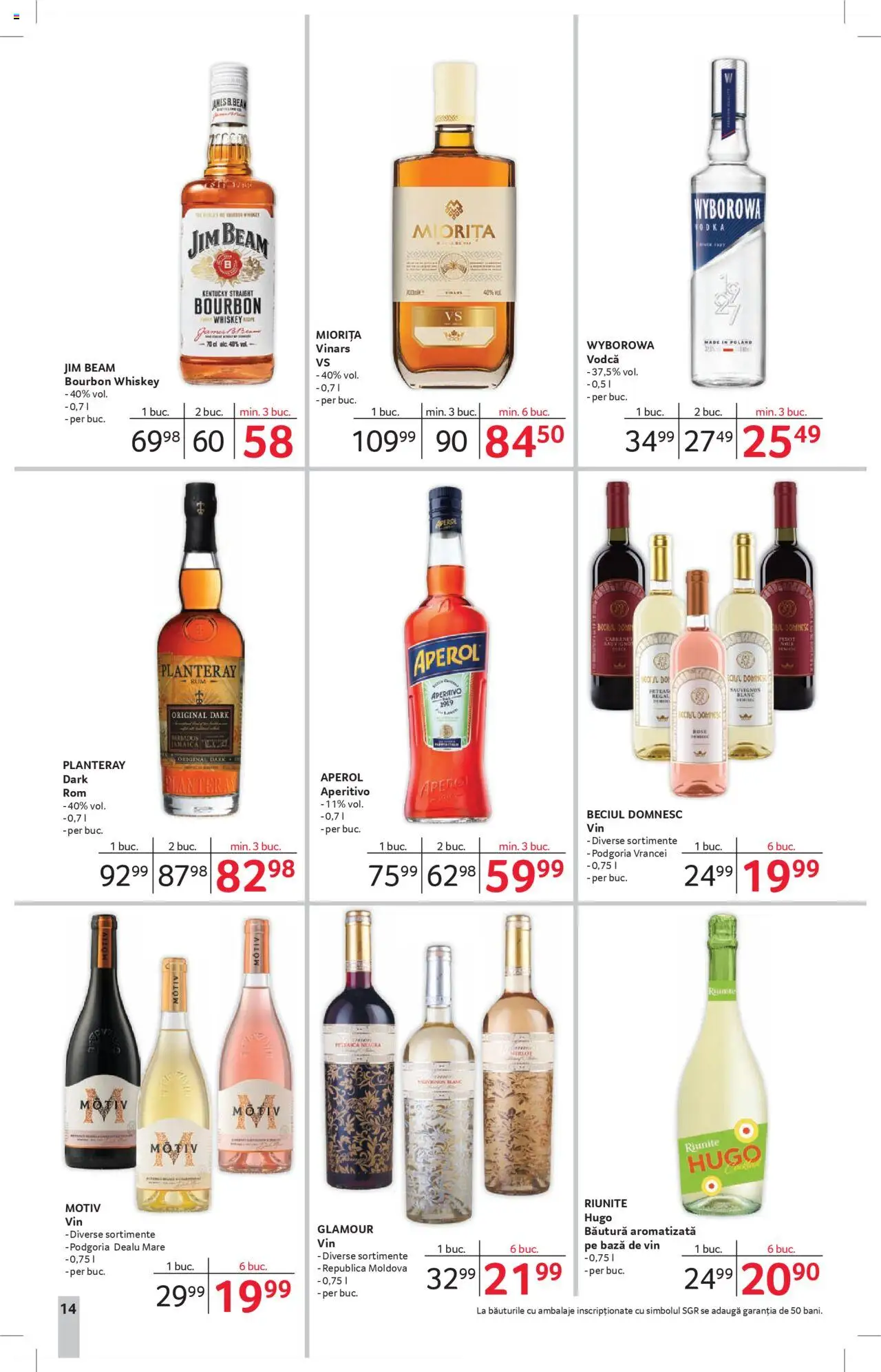 Catalog Selgros - Magazine Mici – valabil de la 25.07.2025 | Pagină: 14 | Produse: Su ısıtıcı, Vin, Whiskey, Aperol