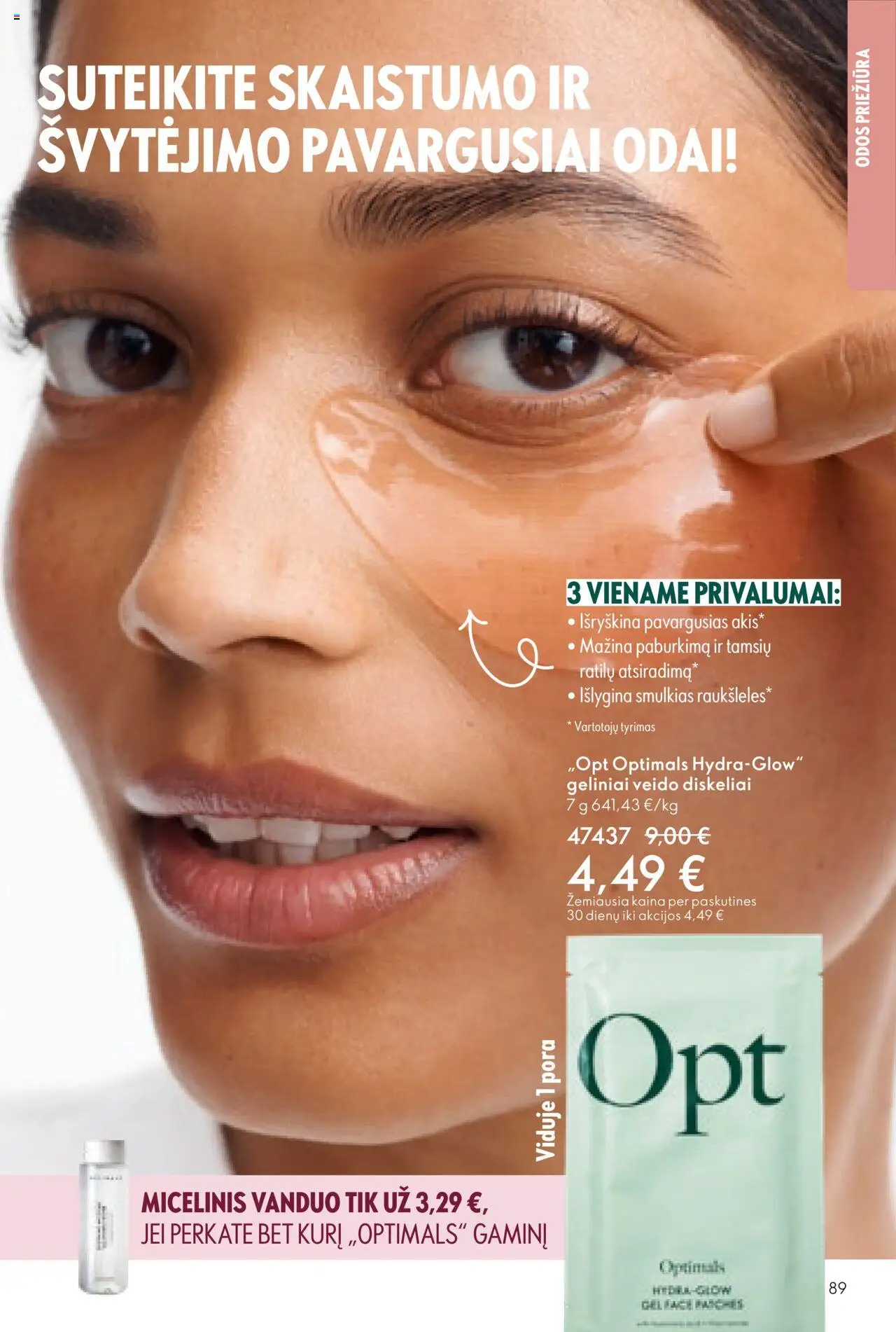 Oriflame akcijos nuo 08.10.2025 | Puslapis: 89 | Prekių: Micelinis vanduo